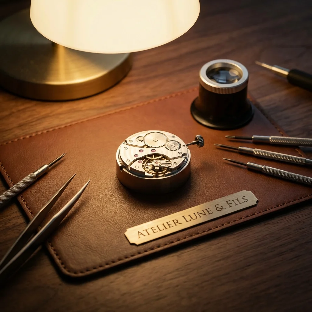 Atelier et finitions Pulsar Montre