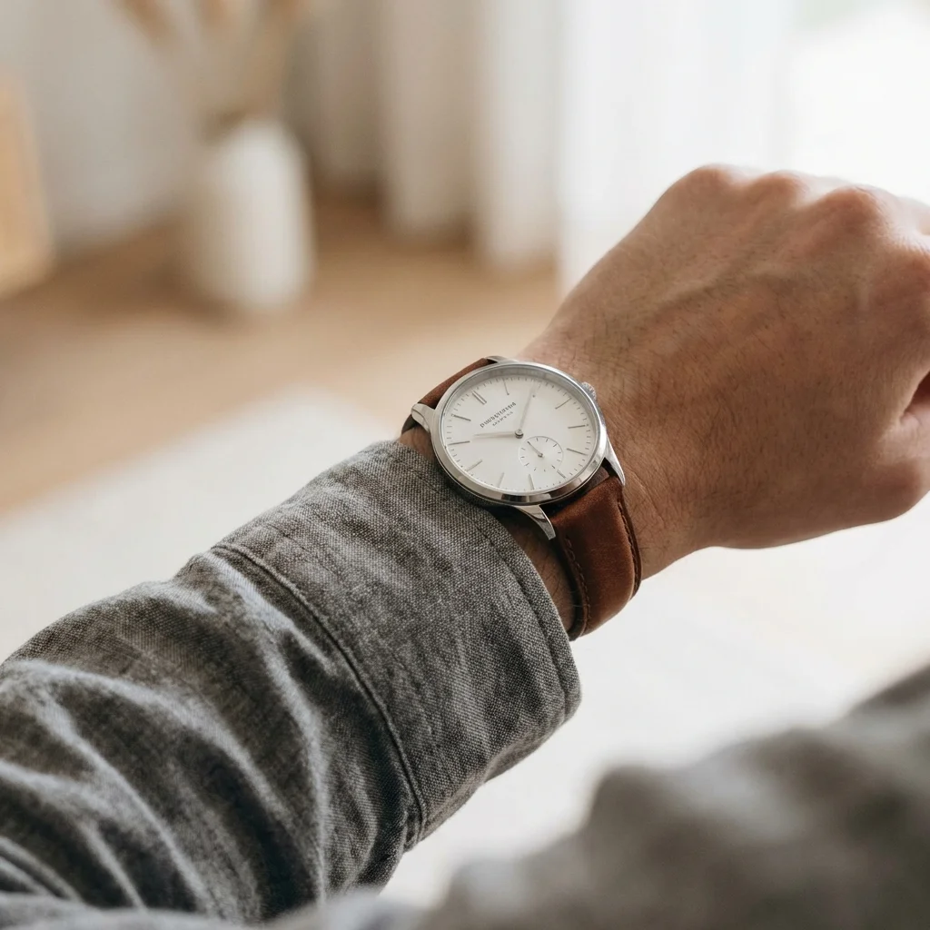 Montre Pulsar portée au quotidien